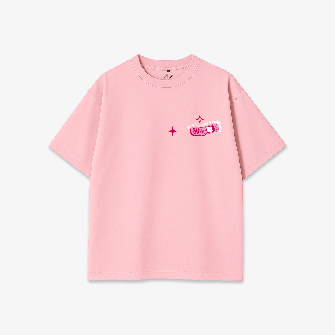 Dad's Calling - Printed Oversized T-Shirt